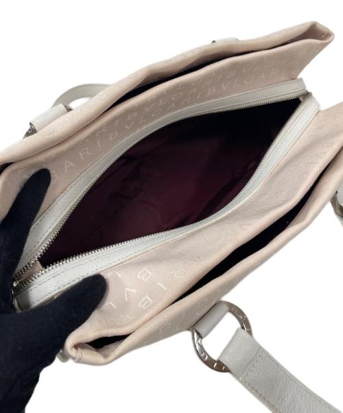 BVLGARI（ブルガリ）BVLGARI (ブルガリ) ハンドバッグ ピンクの古着・服飾アイテム