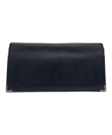 Cartier（カルティエ）の古着「長財布」｜ブラック