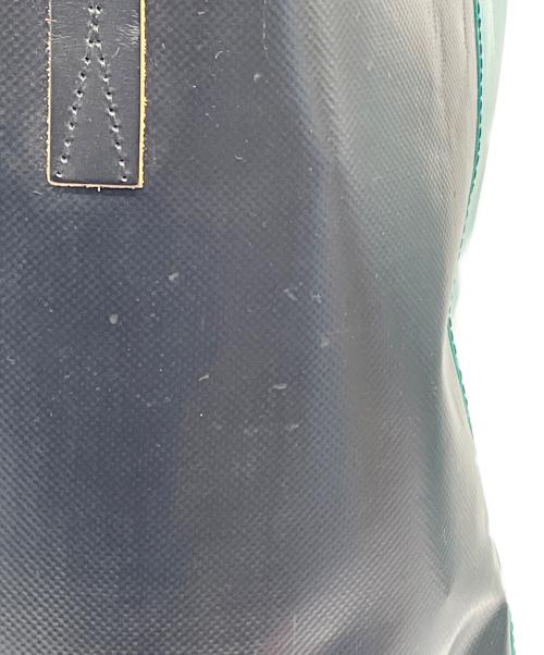 MARNI（マルニ）MARNI (マルニ) Tribecaショッピングバッグ ブラック×グリーンの古着・服飾アイテム