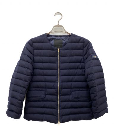 中古・古着通販】TATRAS (タトラス) ノーカラーダウンジャケット