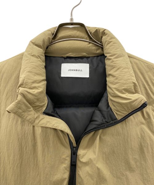 JOHNBULL（ジョンブル）JOHNBULL (ジョンブル) ダウンベスト ベージュ サイズ:Mの古着・服飾アイテム