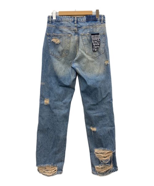 Ksubi（スビ）Ksubi (スビ) デニムパンツ（ヘリテージ リペア） インディゴ サイズ:Ｗ30の古着・服飾アイテム