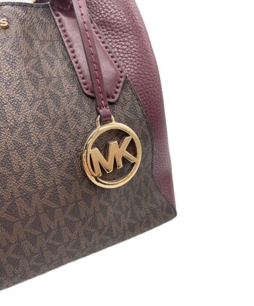 MICHAEL KORS（マイケル・コース）MICHAEL KORS (マイケル・コース) ショルダーバッグ ブラウンの古着・服飾アイテム