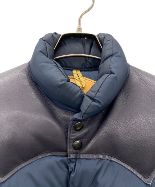 RockyMountainFeatherBed（ロッキーマウンテンフェザーベッド）RockyMountainFeatherBed (ロッキーマウンテンフェザーベッド) ダウンベスト ネイビー サイズ:36の古着・服飾アイテム