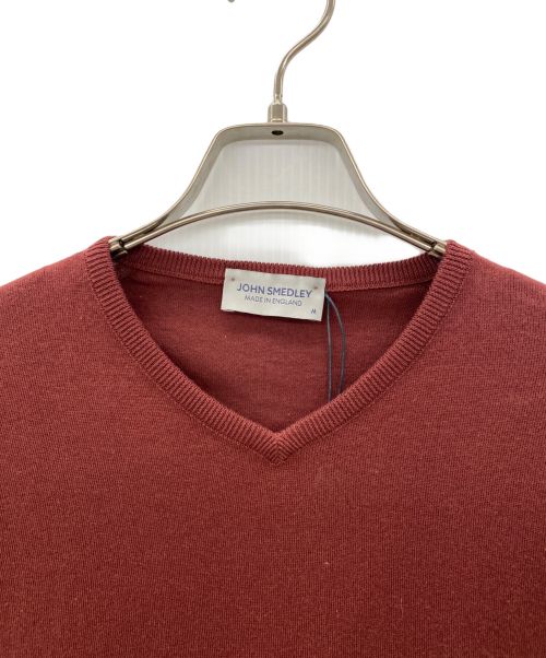 JOHN SMEDLEY（ジョンスメドレー）JOHN SMEDLEY (ジョンスメドレー) ニット ブラウン サイズ:M 未使用品の古着・服飾アイテム