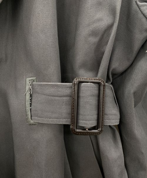 stein（シュタイン）stein (シュタイン) OVERSIZED LESS COAT（オーバーサイズレスコート） グレー サイズ:Ｓの古着・服飾アイテム