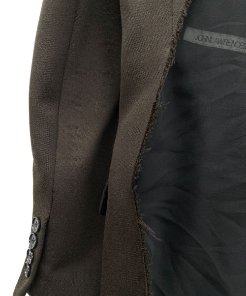 JOHN LAWRENCE SULLIVAN（ジョン ローレンス サリバン）JOHN LAWRENCE SULLIVAN (ジョン ローレンス サリバン) バックカットジャケット ブラウン サイズ:Sの古着・服飾アイテム