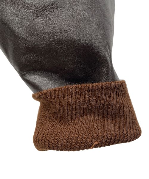 TOYS MCCOY（トイズマッコイ）TOYS MCCOY (トイズマッコイ) H.OKAMOTO A-2 レザージャケット ブラウン サイズ:44の古着・服飾アイテム