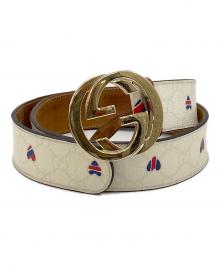 GUCCI（グッチ）の古着「ベルト」｜アイボリー
