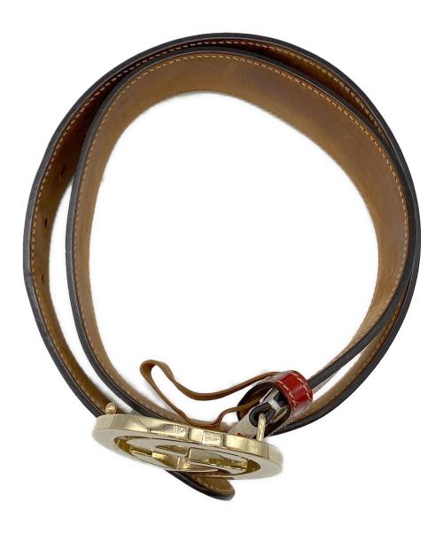 GUCCI（グッチ）GUCCI (グッチ) ベルト アイボリーの古着・服飾アイテム