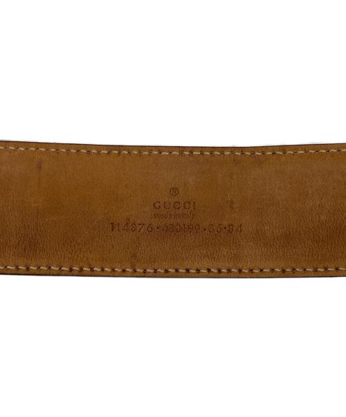 GUCCI（グッチ）GUCCI (グッチ) ベルト アイボリーの古着・服飾アイテム