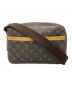 LOUIS VUITTON（ルイ ヴィトン）の古着「モノグラム リポーターPM」｜ブラウン