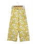 SZ Blockprints（エスゼットブロックプリント）の古着「ディスコパンツ」｜イエロー