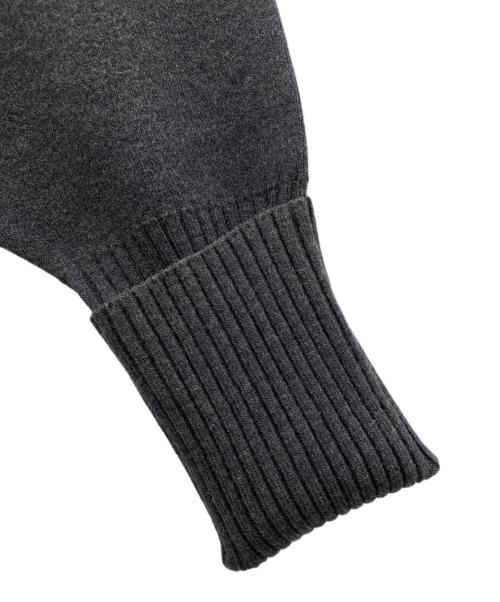 Adam et Rope（アダム エ ロペ）Adam et Rope (アダム エ ロペ) ボレロドッキングニットワンピース グレー サイズ:Fの古着・服飾アイテム