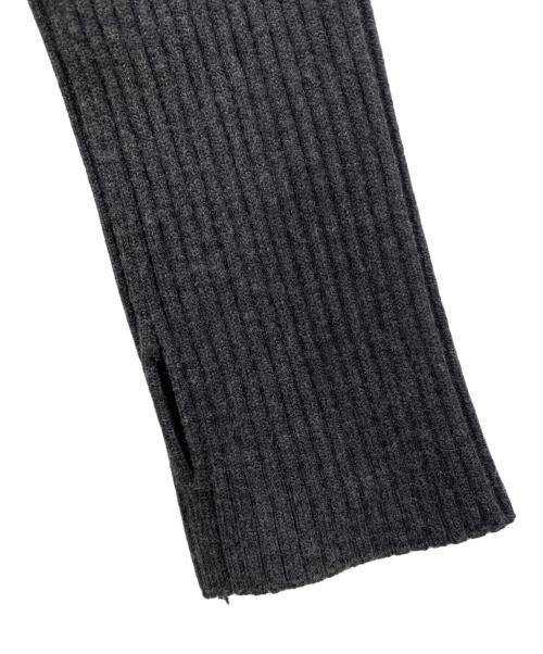 Adam et Rope（アダム エ ロペ）Adam et Rope (アダム エ ロペ) ボレロドッキングニットワンピース グレー サイズ:Fの古着・服飾アイテム