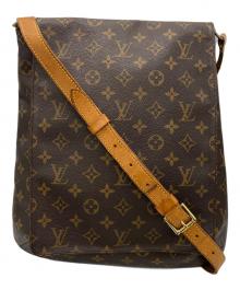 LOUIS VUITTON（ルイ ヴィトン）の古着「モノグラム ミュゼット」｜ブラウン