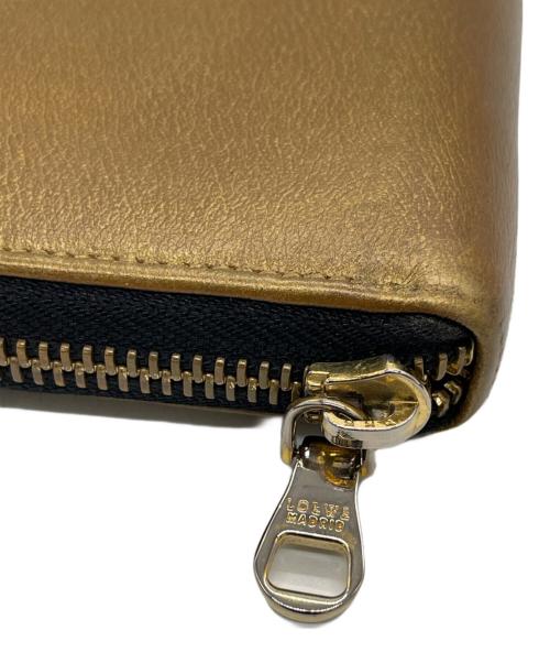 LOEWE（ロエベ）LOEWE (ロエベ) 長財布 アナグラム ゴールドの古着・服飾アイテム