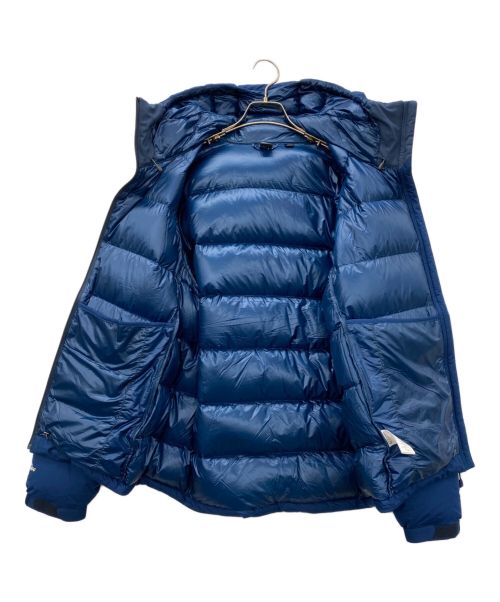 mont-bell（モンベル）mont-bell (モンベル) Permafrost Light Down Parka（パーマフロスト ライトダウンパーカ） ブルー サイズ:Ｌの古着・服飾アイテム