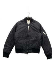 UEG（ウーサーエジェッタ）の古着「MA-1ジャケット」｜ブラック