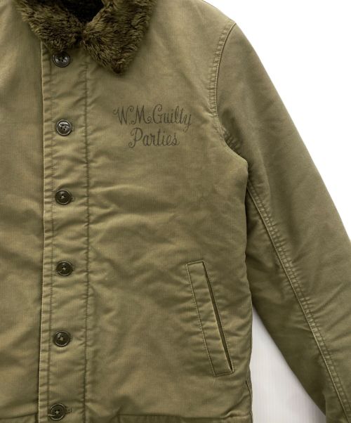 WACKO MARIA（ワコマリア）WACKO MARIA (ワコマリア) デッキジャケット グリーン サイズ:Mの古着・服飾アイテム