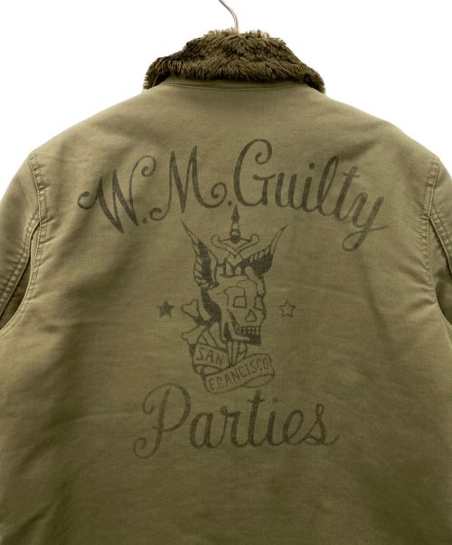 WACKO MARIA（ワコマリア）WACKO MARIA (ワコマリア) デッキジャケット グリーン サイズ:Mの古着・服飾アイテム