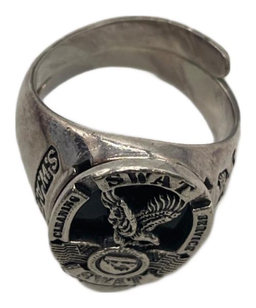 SWAT（スワット）SWAT (スワット) カレッジリング シルバー サイズ:16号の古着・服飾アイテム