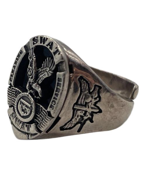 SWAT（スワット）SWAT (スワット) カレッジリング シルバー サイズ:16号の古着・服飾アイテム