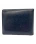ETTINGER (エッティンガー) 2つ折り財布 ブラック×ブルー：2980円