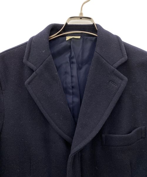COMME des GARCONS HOMME DEUX（コムデギャルソン オム ドゥ）COMME des GARCONS HOMME DEUX (コムデギャルソン オム ドゥ) メルトンウールジップコート ネイビー サイズ:Ｓの古着・服飾アイテム