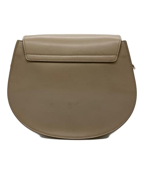 Chloe（クロエ）Chloe (クロエ) シャイニー＆スエードレザー製Tessスモールバッグ ベージュの古着・服飾アイテム