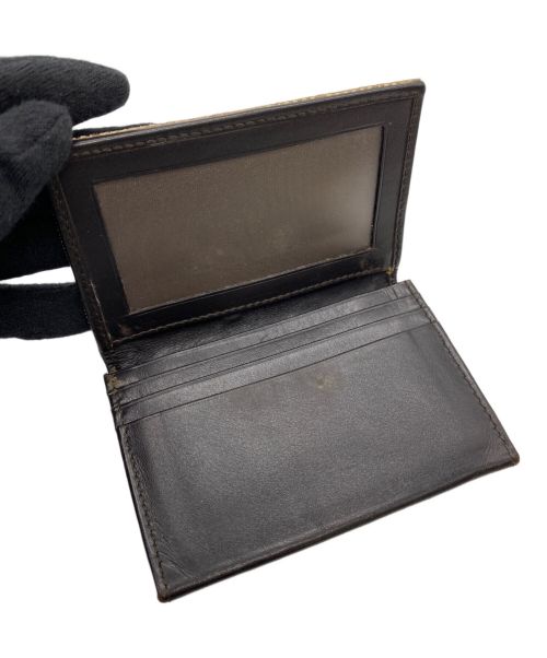GUCCI（グッチ）GUCCI (グッチ) 2つ折り財布 ブラウンの古着・服飾アイテム