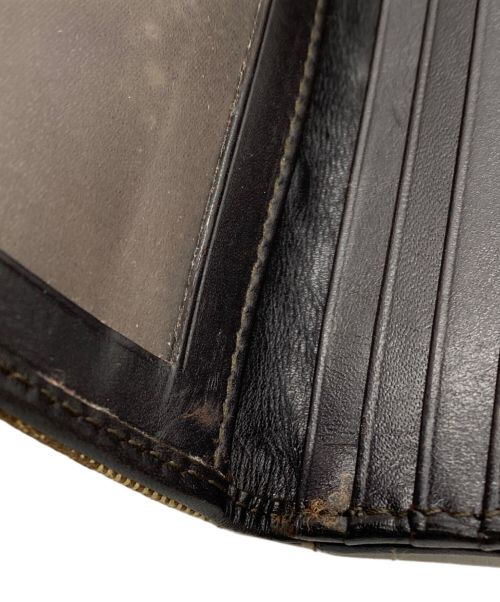GUCCI（グッチ）GUCCI (グッチ) 2つ折り財布 ブラウンの古着・服飾アイテム