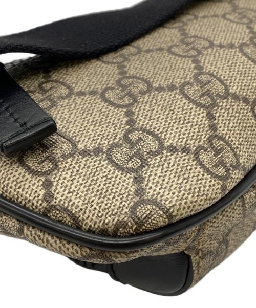 GUCCI（グッチ）GUCCI (グッチ) ウエストバッグ  GGスプリーム   ベージュの古着・服飾アイテム