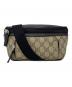 GUCCI（グッチ）の古着「ウエストバッグ  GGスプリーム  」｜ベージュ