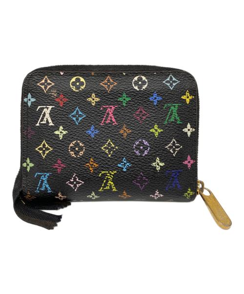 LOUIS VUITTON（ルイ ヴィトン）LOUIS VUITTON (ルイ ヴィトン) モノグラム・マルチカラー ジッピーコインパース ブラックの古着・服飾アイテム