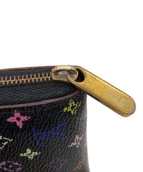 LOUIS VUITTON（ルイ ヴィトン）LOUIS VUITTON (ルイ ヴィトン) モノグラム・マルチカラー ジッピーコインパース ブラックの古着・服飾アイテム
