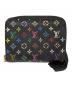 LOUIS VUITTON（ルイ ヴィトン）の古着「モノグラム・マルチカラー ジッピーコインパース」｜ブラック