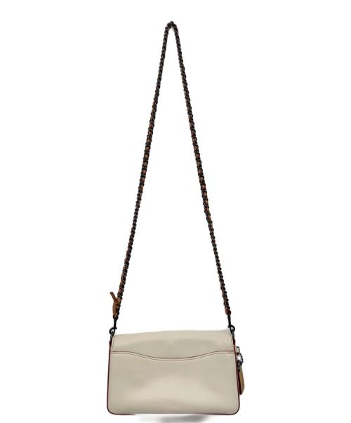 COACH（コーチ）COACH (コーチ) ディンキーリングショルダーバッグ ホワイトの古着・服飾アイテム