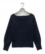 Nobleノーブル）の古着「ワイドVネックプルオーバー」｜ブラック