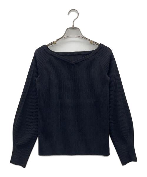 Noble（ノーブル）Noble (ノーブル) ワイドVネックプルオーバー ブラック サイズ:Freeの古着・服飾アイテム