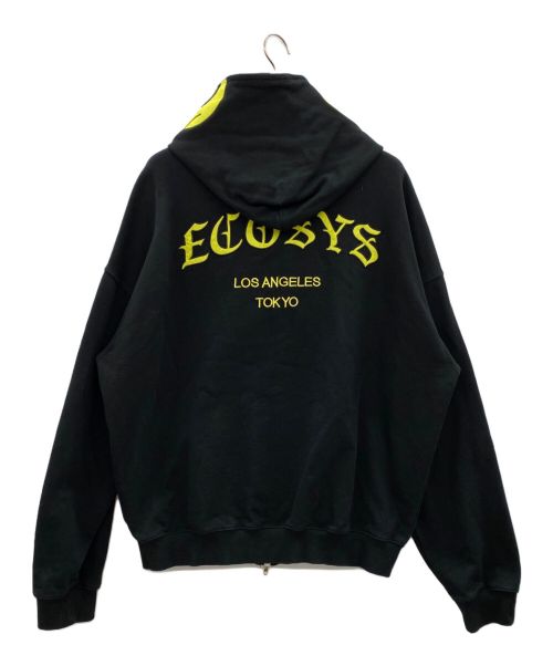 ecosys（エコシス）ecosys (エコシス) SUPPLIER (サプライヤー) ジップパーカー ブラック サイズ:XXLの古着・服飾アイテム