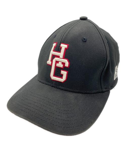 Hysteric Glamour（ヒステリックグラマー）Hysteric Glamour (ヒステリックグラマー) HG刺繍 ベースボールキャップ ブラックの古着・服飾アイテム