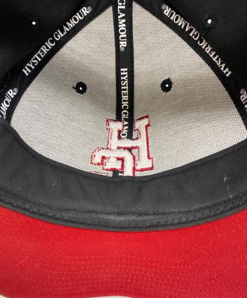 Hysteric Glamour（ヒステリックグラマー）Hysteric Glamour (ヒステリックグラマー) HG刺繍 ベースボールキャップ ブラックの古着・服飾アイテム