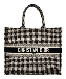 Christian Dior（クリスチャン ディオール）の古着「トートバッグ」｜ブラック×ホワイト