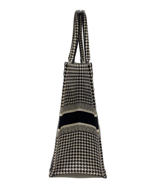 Christian Dior（クリスチャン ディオール）Christian Dior (クリスチャン ディオール) トートバッグ ブラック×ホワイトの古着・服飾アイテム