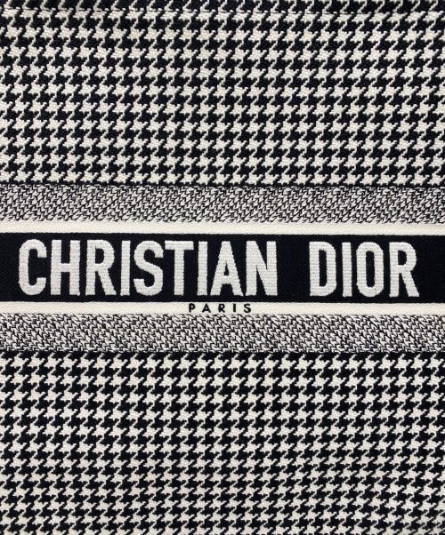 Christian Dior（クリスチャン ディオール）Christian Dior (クリスチャン ディオール) トートバッグ ブラック×ホワイトの古着・服飾アイテム