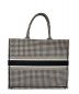 Christian Dior (クリスチャン ディオール) トートバッグ ブラック×ホワイト：225000円