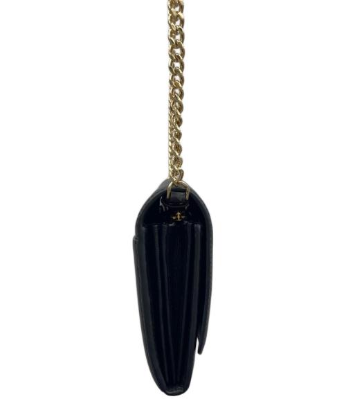 Kate Spade（ケイトスペード）Kate Spade (ケイトスペード) チェーンショルダーバッグ ブラックの古着・服飾アイテム