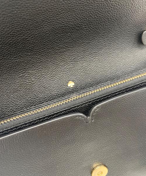 Kate Spade（ケイトスペード）Kate Spade (ケイトスペード) チェーンショルダーバッグ ブラックの古着・服飾アイテム