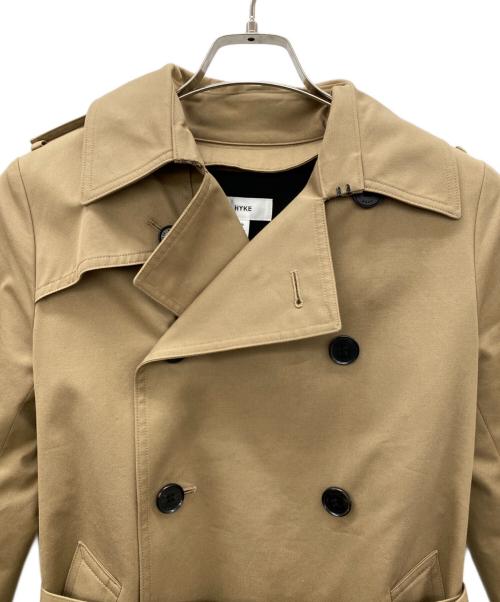 HYKE（ハイク）HYKE (ハイク) トレンチコート ベージュ サイズ:2の古着・服飾アイテム